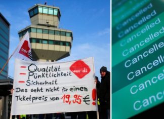 Flights cancelled at Berlin airport