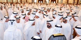 UAE Rulers offer Eid prayers