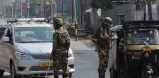 Indian Kashmir in lockdown on Burhan Wani’s anniversary