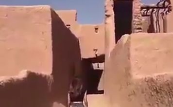 Saudi girl in miniskirt?