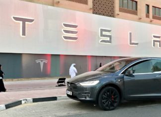 Tesla opens first showroom in Dubai