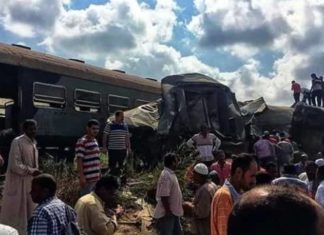 Egypt train accident leaves at least 36 dead, over 100 injured