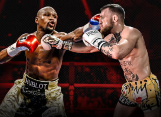 Mayweather beats McGregor in richest fight