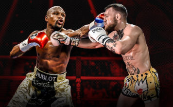 Mayweather beats McGregor in richest fight