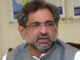 Shahid Khaqan Abbasi elected new prime minister of Pakistan