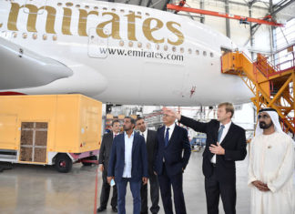 Mohammad visits Airbus factory in Hamburg