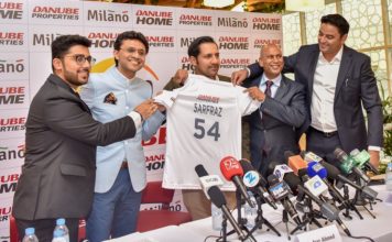 Danube signs Sarfaraz Ahmed as brand ambassador for Pakistan