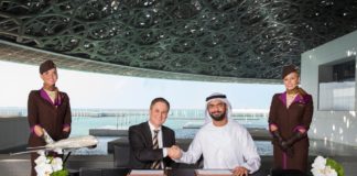 Louvre Abu Dhabi signs partnership with Etihad Airways