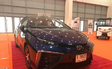 Al-Futtaim Motors showcases Toyota’s zero-emissions vehicle at WETEX