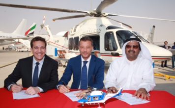 Milestone aviation and Leonardo to provide three AW169s to falcon aviation