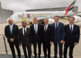 Emirates welcomes 100th A380 to its fleet