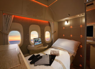Emirates airline unveils brand new cabins for Boeing 777 fleet