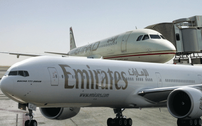 UAE airlines suspends flights to UK