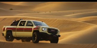 The GMC Desert Fox powers into IGN convention 2017