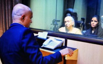 Indian spy Kulbhushan Jadhav meets wife, mother in Islamabad