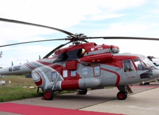 Russian helicopters started testing of Mi-171E helicopter with upgraded system