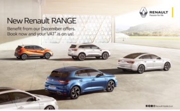 Renault Middle East offers ‘Easy Life’ by covering VAT costs for customers in the UAE