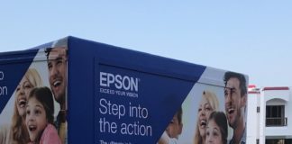 Epson’s mobile trucks bring wide screen HD entertainment across Dubai