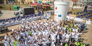 Global Village achieves GUINNESS WORLD RECORDS title with “the Largest Cup of hot Tea in the World”