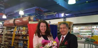 Switzerland ambassador visits Al Maya Supermarket