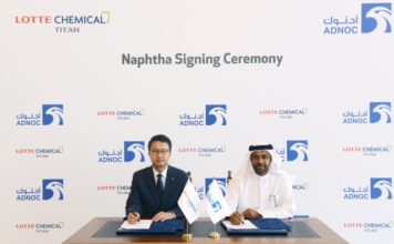 Dubai’s ADNOC to supply Lotte Chemical with naphtha in three-year deal