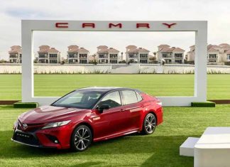 All-new Toyota Camry 2018 launched in UAE
