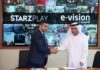 E-Vision enters exclusive 5-year deal with STARZ PLAY