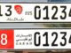 Abu Dhabi unveils new registration plates for light vehicles