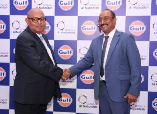 Gulf Oil Middle East join hands with Al Naboodah Group Enterprises to expand distribution network