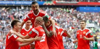 Russia start Fifa with five-star victory against Saudi Arabia