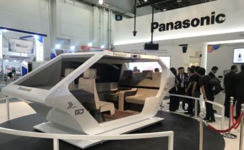 Panasonic unveils futuristic Autonomous Living Space Cabin at GITEX 2018