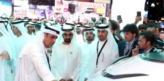 Dubai Ruler visits Etisalat stand to experience the ‘Future of Mobility’ at GITEX 2018