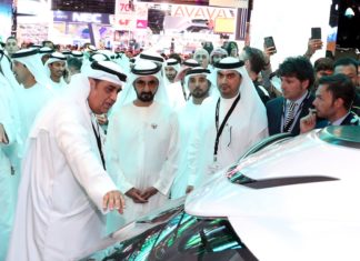 Dubai Ruler visits Etisalat stand to experience the ‘Future of Mobility’ at GITEX 2018