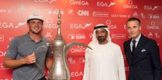 Bryson DeChambeau wins the 2019 OMEGA Dubai Desert Classic