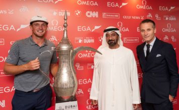 Bryson DeChambeau wins the 2019 OMEGA Dubai Desert Classic