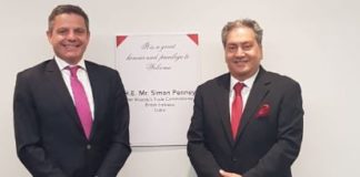 British Trade Commissioner visits Al Maya Group Supermarket in Dubai