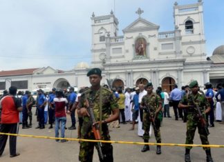 Nearly 290 killed in a series of blasts in Sri Lanka on Easter Sunday Sri Lanka blasts