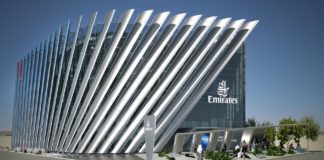 Emirates airline unveils its Pavilion for Expo 2020 Dubai at ATM Emirates pavillion at Expo202