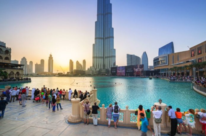 Dubai tourists visitors