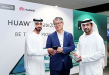 Etisalat and Huawei unveil HUAWEI Mate 20 X (5G) device HUAWEI Mate 20 X 5G