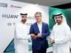 Etisalat and Huawei unveil HUAWEI Mate 20 X (5G) device HUAWEI Mate 20 X 5G