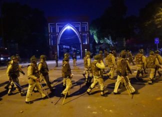 Violence flares at Delhi university as protests continue against Indian citizenship law