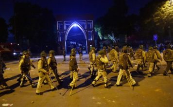 Violence flares at Delhi university as protests continue against Indian citizenship law