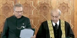 Justice Gulzar Ahmed takes oath as 27th Chief Justice of Pakistan