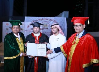 Chairman of Bu Abdullah Group of Companies crowned in Dubai