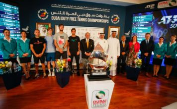 Djokovic to face Jaziri in Dubai Duty Free Tennis opening round Dubai Duty Free Tennis