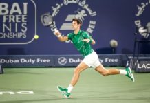 Novak Djokovic Dubai Duty Free Tennis