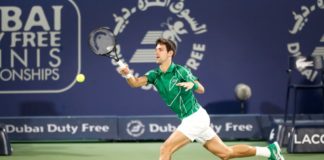 Novak Djokovic, Stefanos Tsitsipas reach Dubai Duty Free Tennis Championships final Novak Djokovic Dubai Duty Free Tennis