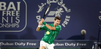 Djokovic to face Monfils in Dubai Duty Free Tennis semi-final Novak Djokovic semis Dubai