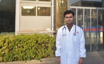 Pakistani doctor hailed for volunteering to treat coronavirus patients in Wuhan Wuhan China Pakistani doctor